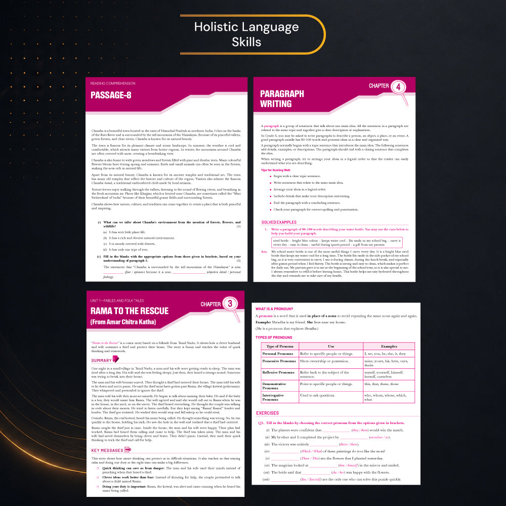 Xam idea English Class 6 | Based on the Latest NCERT textbook, ‘POORVI’ | NEP 2020 & NC-FSE 2023 Aligned | Reading Comprehension | Writing Exercises | Grammar | Literature | Mind Maps | NCERT Corner | Comprehensive Solved Exercise
