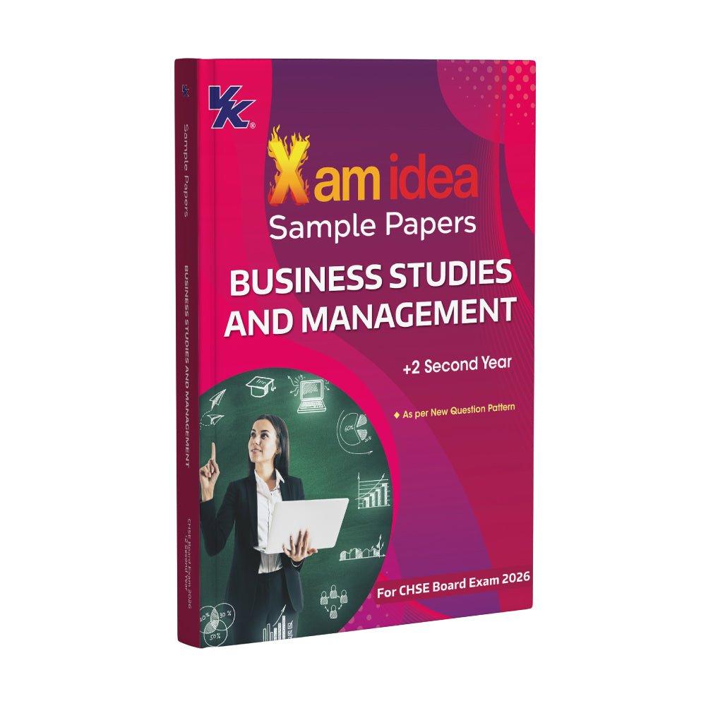 Xamidea Class 12 Sample Papers Business Studies and Management | +2 Second Year | CHSE Board Exam 2026 | Revised Syllabus & New Question Pattern