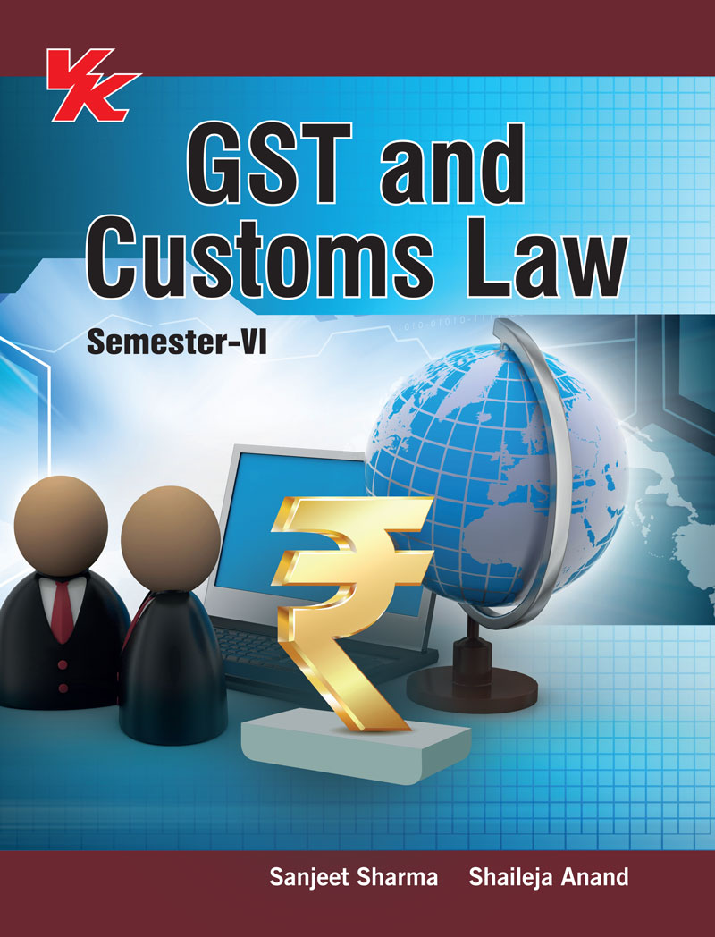 GST and Customs Law for B.com-III Sem-VI MDU University 2023-24 Examinations