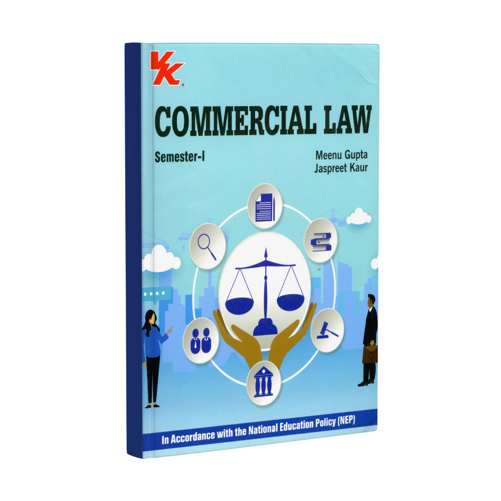 Commercial Law for B.Com./B.B.A, Sem.-I |By Meenu Gupta & Jaspreet Kaur | As per NEP | Panjab University 2025-26 Examination