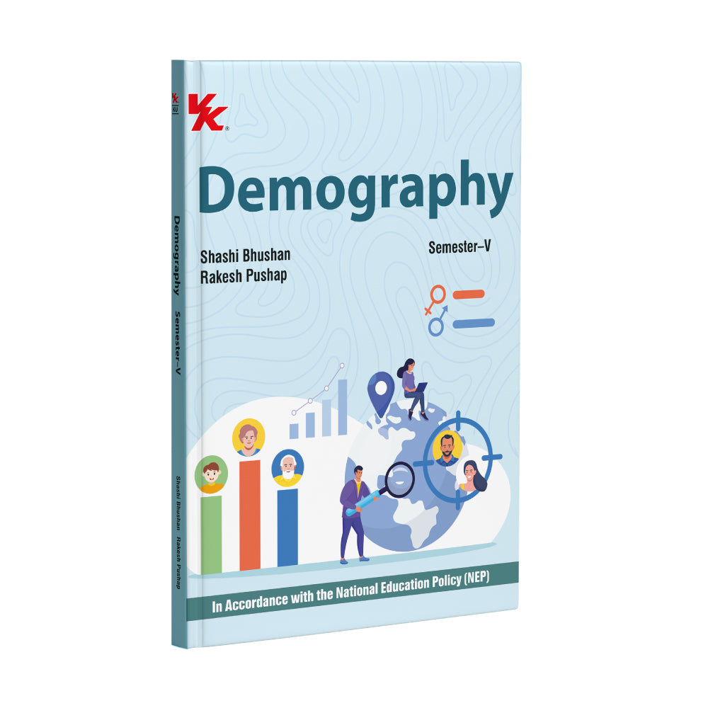 Demography for B.A., Sem-V | Shashi Bhushan & Rakesh Pushap | KUK University 2025-26