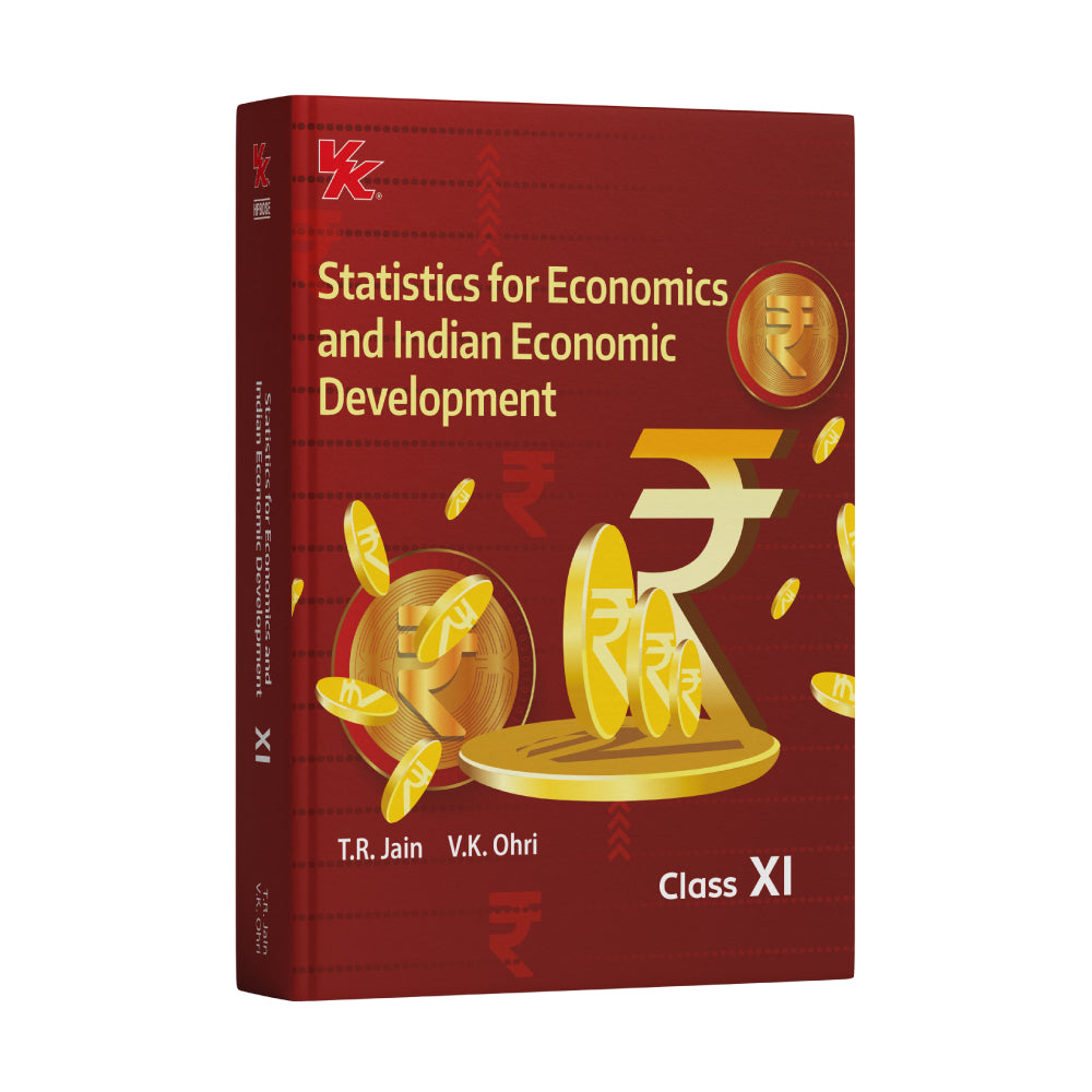 Statistics For Economics and Indian Economic Development for Class 11 | By T.R Jain & V.K. Ohri | HPBOSE 2026-27 Examination