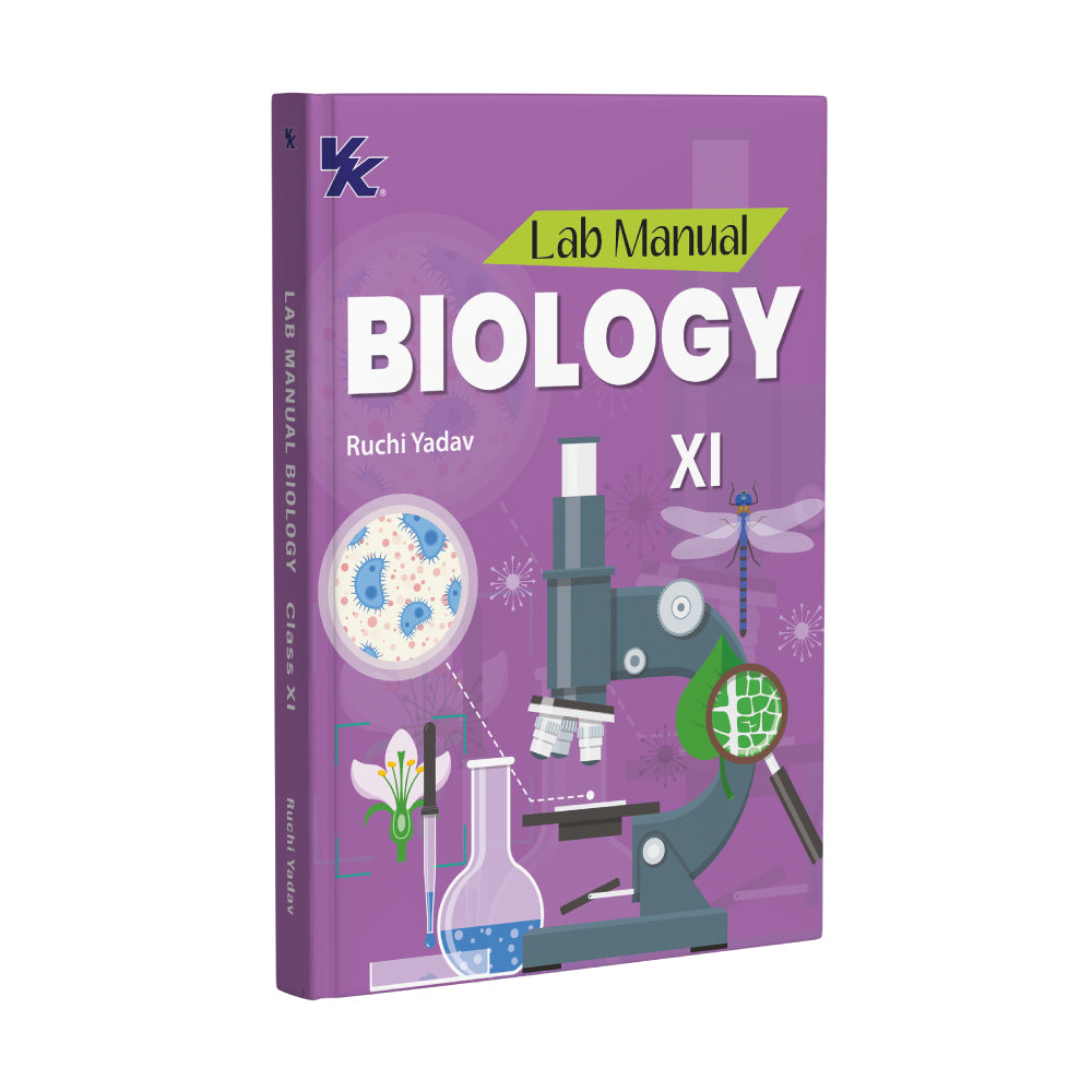 Lab Manual Biology (PB) With Worksheet  | For Class 11  | CBSE Based  | NCERT Based  | 2026 Edition