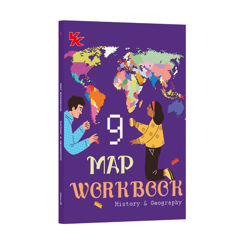 Map Workbook History & Geography for Class 9  | CBSE Based  | NCERT Based  | 2026 Edition