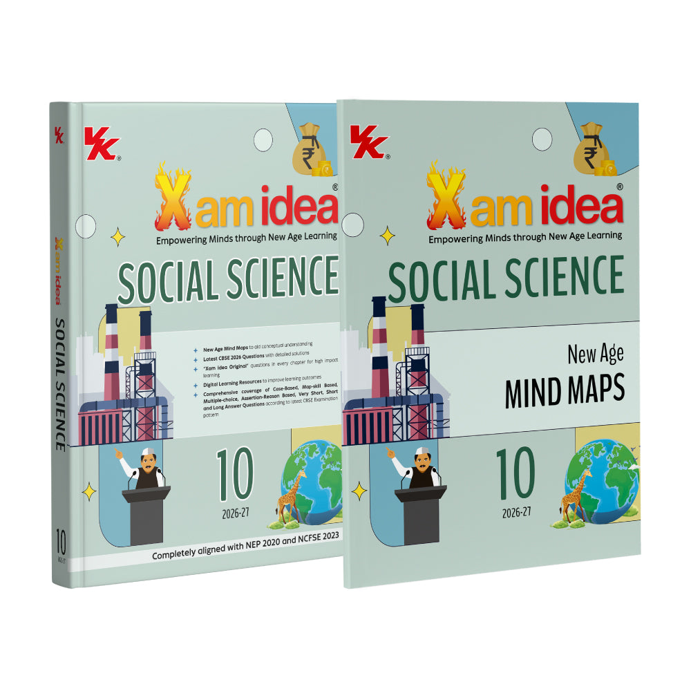 Xam idea Class 10 Social Science (2026-27) | Latest CBSE Syllabus | Mind Maps & Digital Learning Resources | Comprehensive Coverage (Copy)