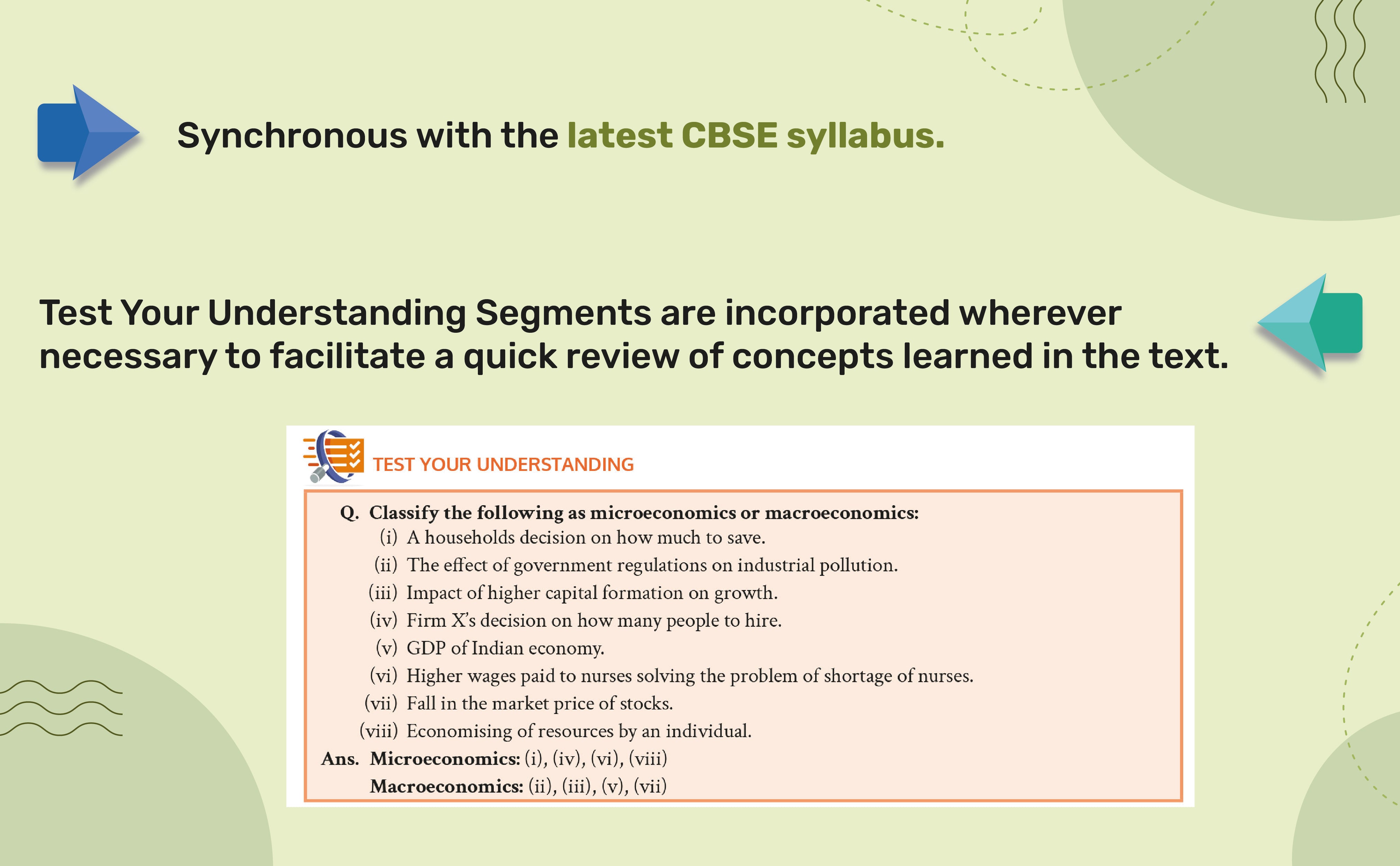 Introductory Microeconomics for Class 11 | CBSE (NCERT Solved) | Examination 2024-25 | By TR Jain & VK Ohri