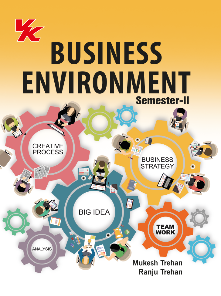 Business Communication and Business Environment (Set of 2 )B.Com-I Sem- I & Sem-II MDU University 2023-2024 Examination