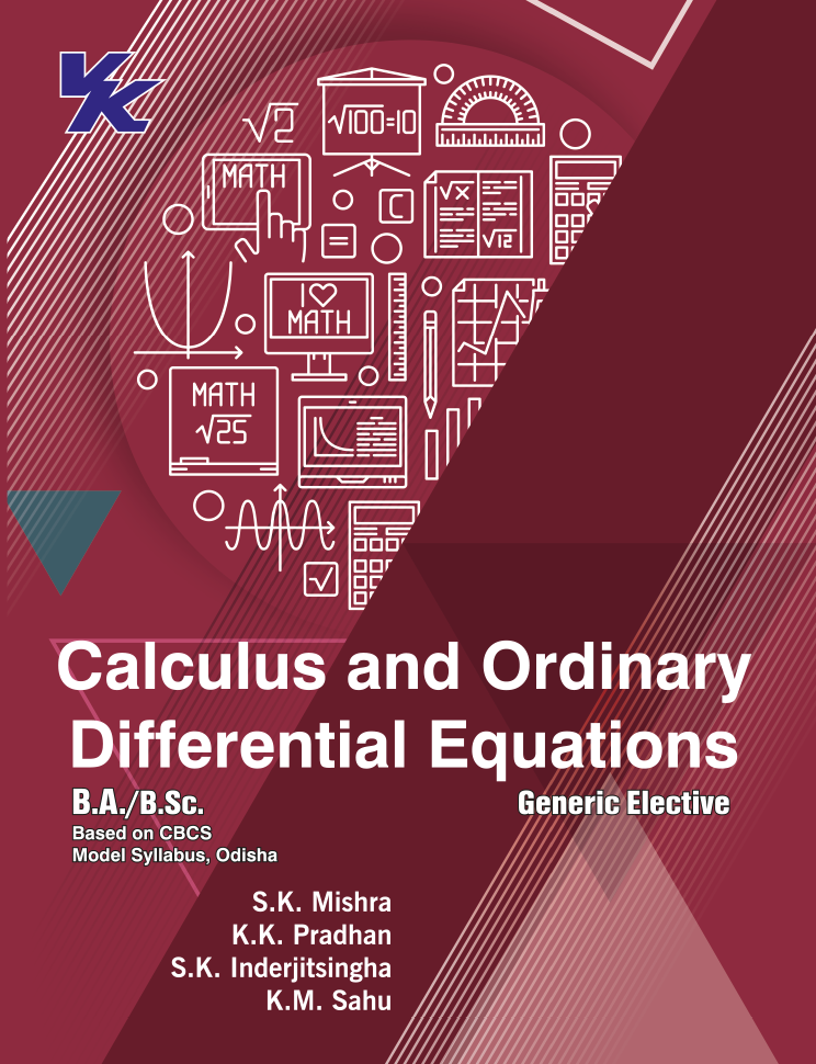 Calculus and Ordinary Differential Equations B.A/B.Sc. CBCS Odisha University 2023-24 Examination