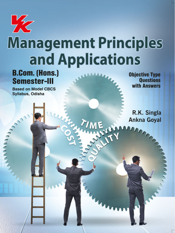 Management Principles And Applications B.Com Hons Sem-III Odisha University 2023-2024 Examination