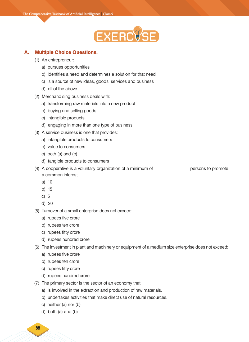 Artificial Intelligence Book for Class 9 | CBSE (NCERT Solved) | Examination 2024-25| by VK Global Publications