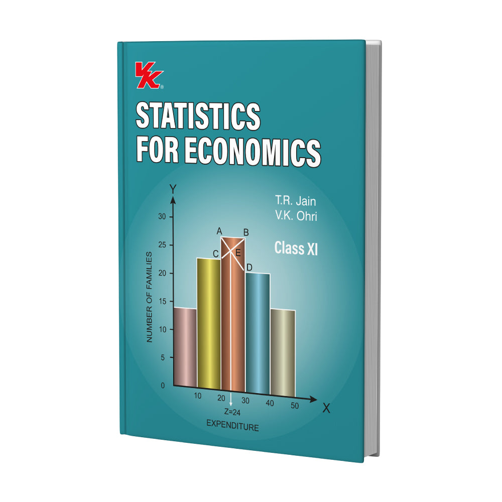 Statistics for Economics for Class 11 | CBSE (NCERT Solved) | Examination 2025-26 | By T.R. Jain & V.K. Ohri
