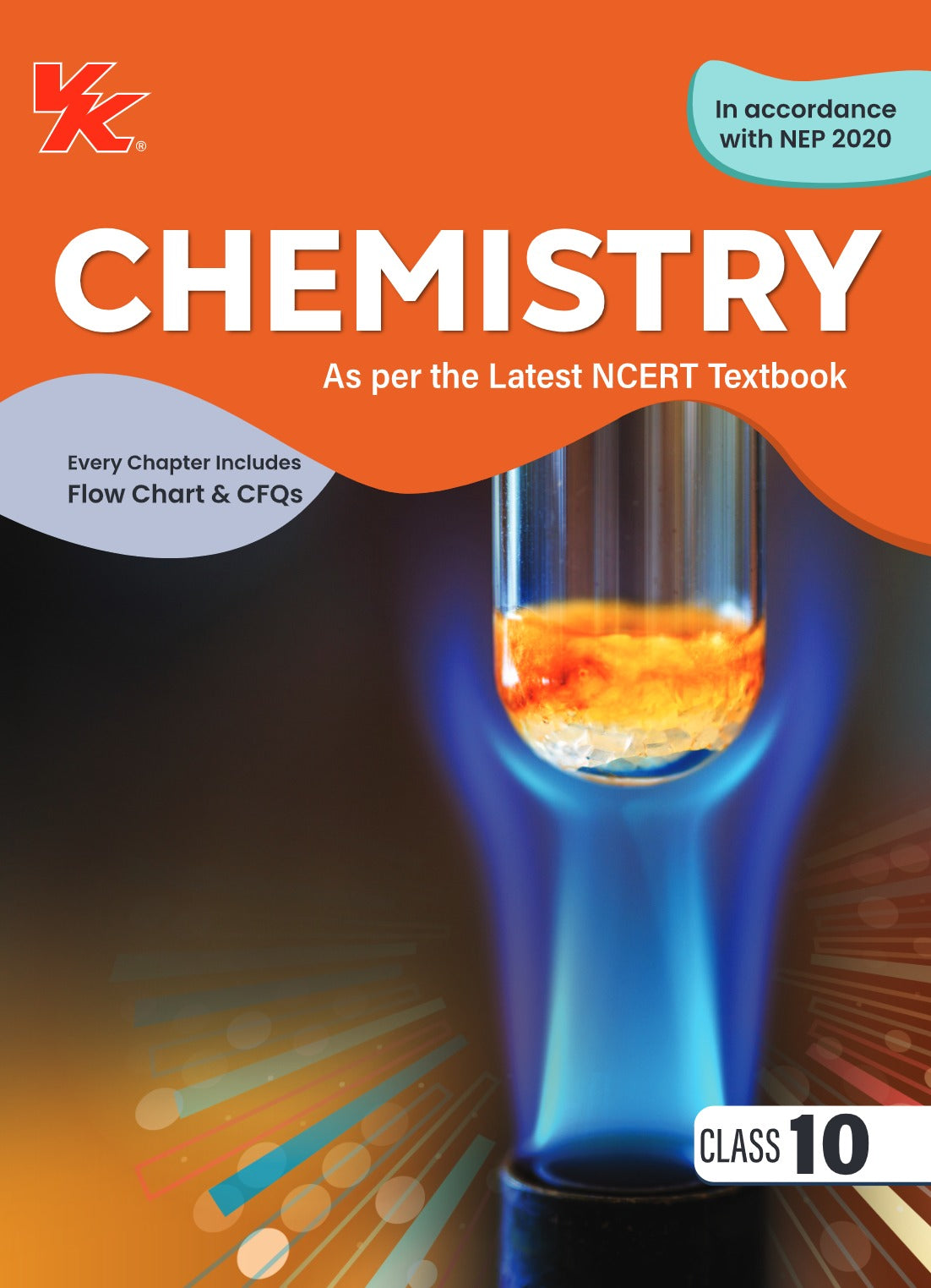 Chemistry Book for Class 10 | CBSE (NCERT Solved) | 2025-26 Examination | by VK Global Publications