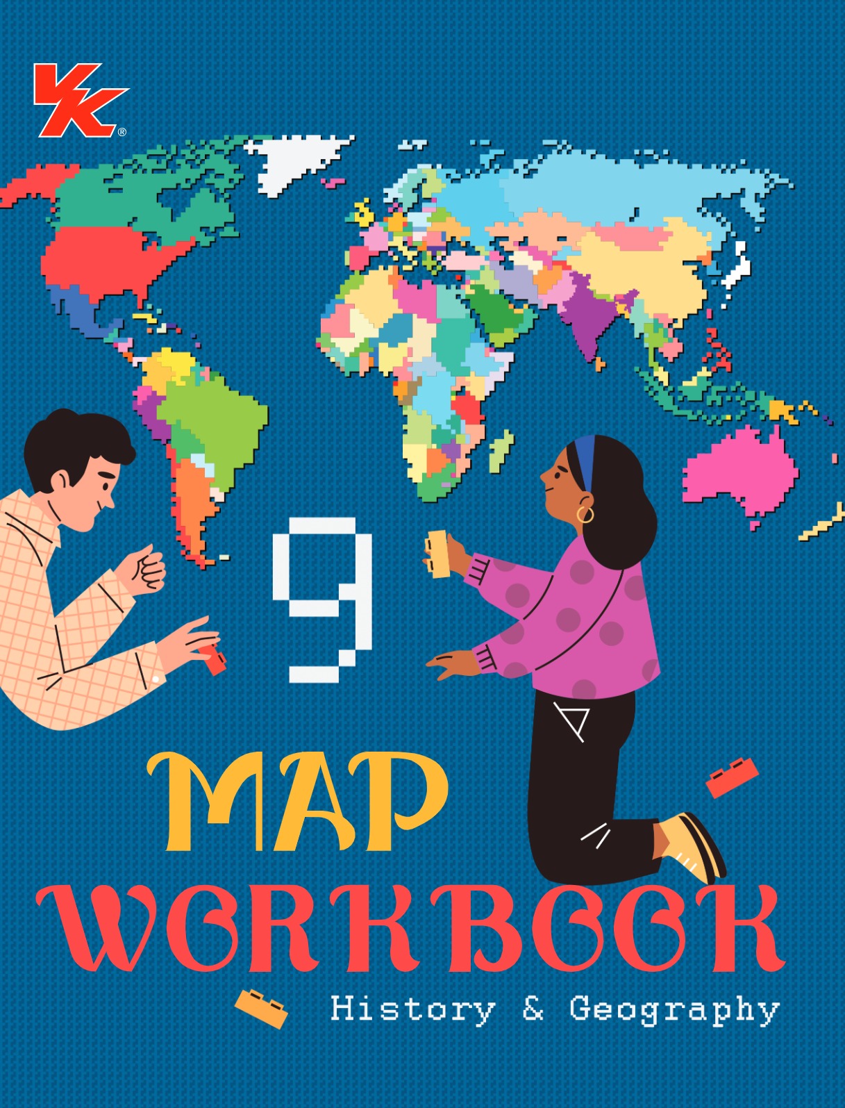 Map Workbook History & Geography  | For Class 9  | CBSE Based  | NCERT Based  | 2025 Edition