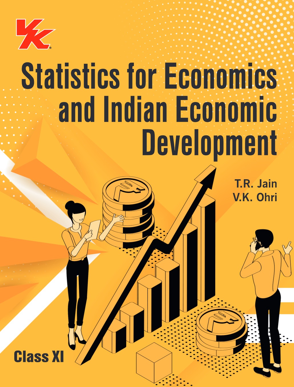 Statistics for Economics and Indian Economics Development for Class 11 BSEB by T.R Jain & V.K Ohri 2024-25 Exam