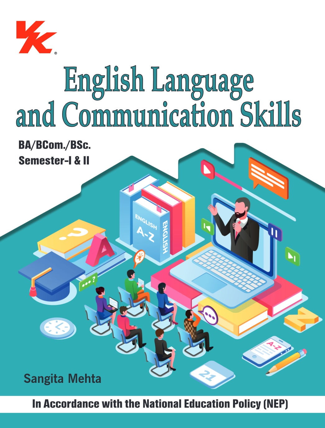 English Language and Communication Skills B.A-I/B.Com/BSc. -I Sem-I & II KUK University 2025-26