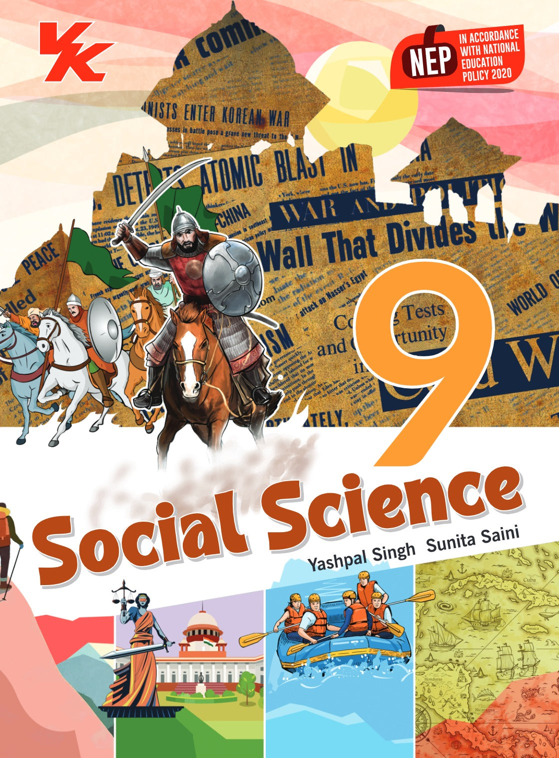 Social Science Book for Class 9 | CBSE (NCERT Solved) | NEP | Examination 2024-25